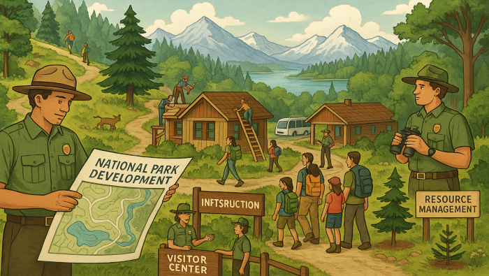 تطوير المتنزهات الوطنية