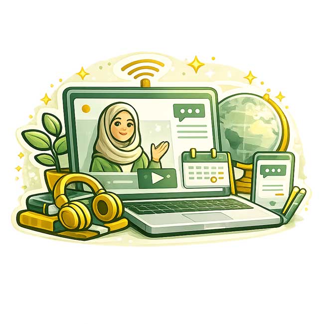 استمتع بالتعلم عبر الإنترنت والتعلم عن بعد